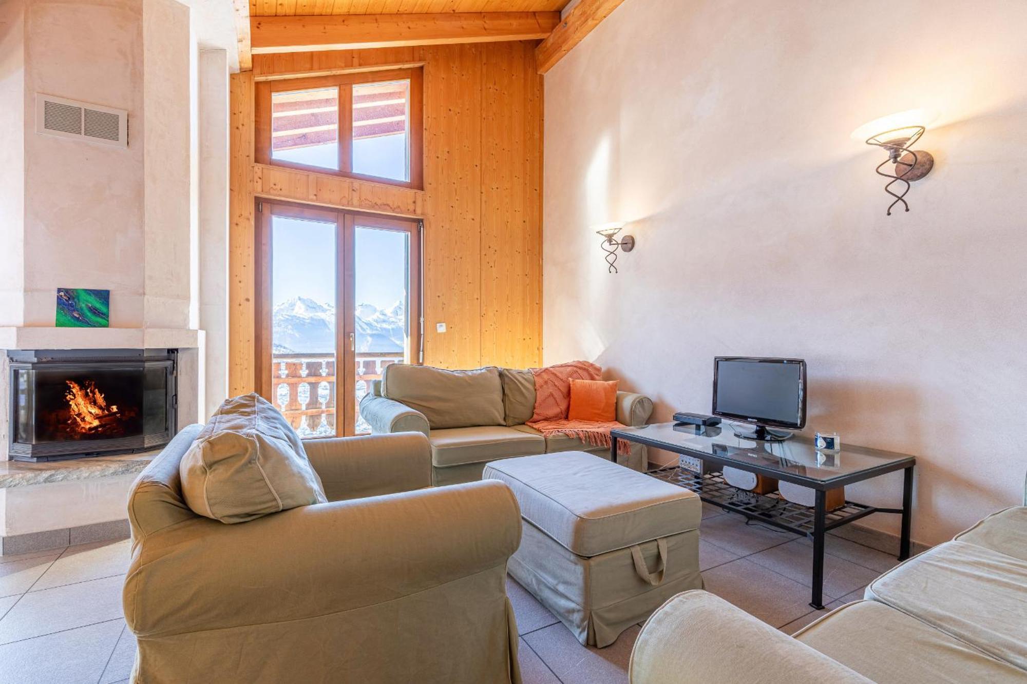 Balcons Du Soleil Sunny & Mountain Apartments By Alpvision Residences Veysonnaz Luaran gambar